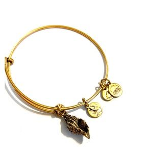 Alex and Ani gold tone bracelet